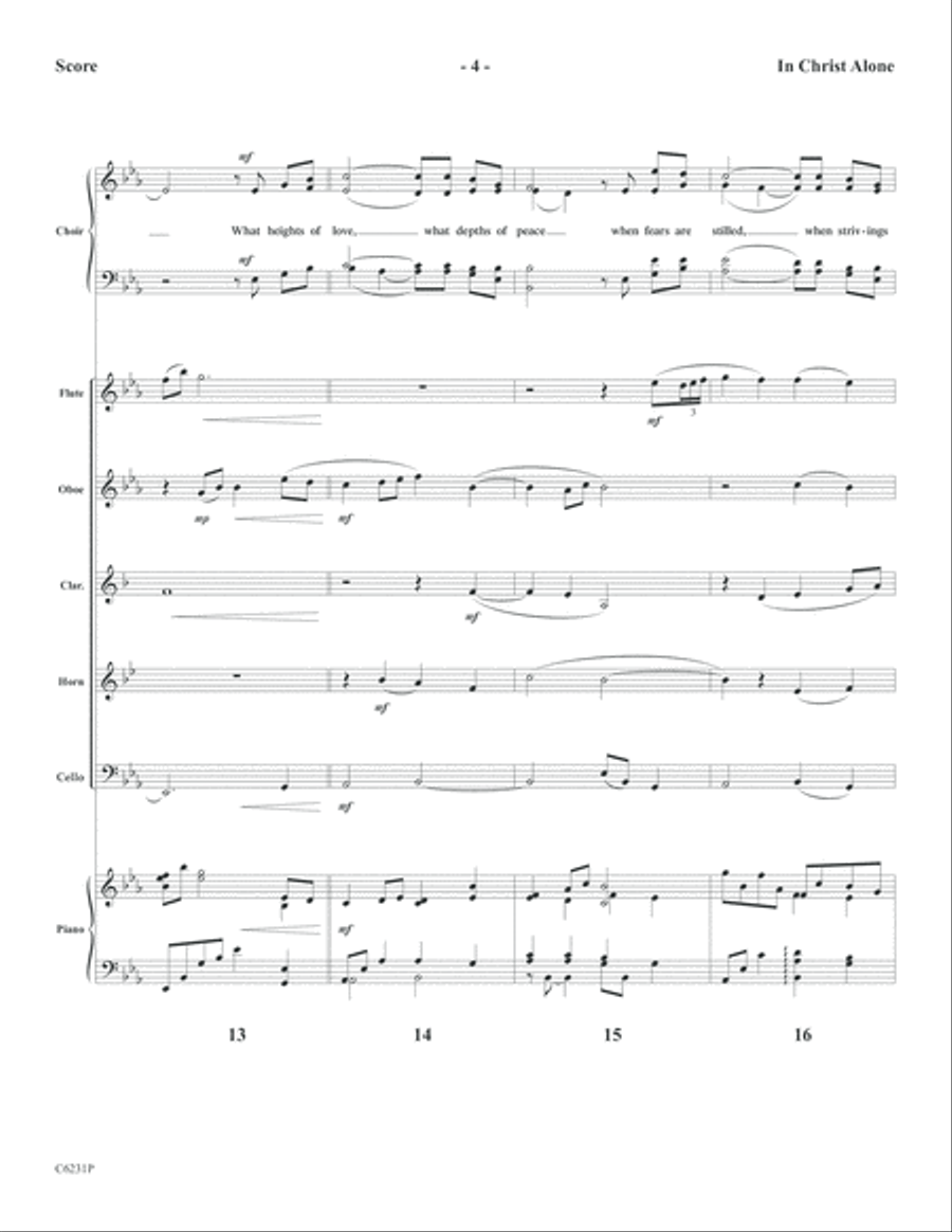In Christ Alone with Cornerstone Choir scores gallery preview page 6