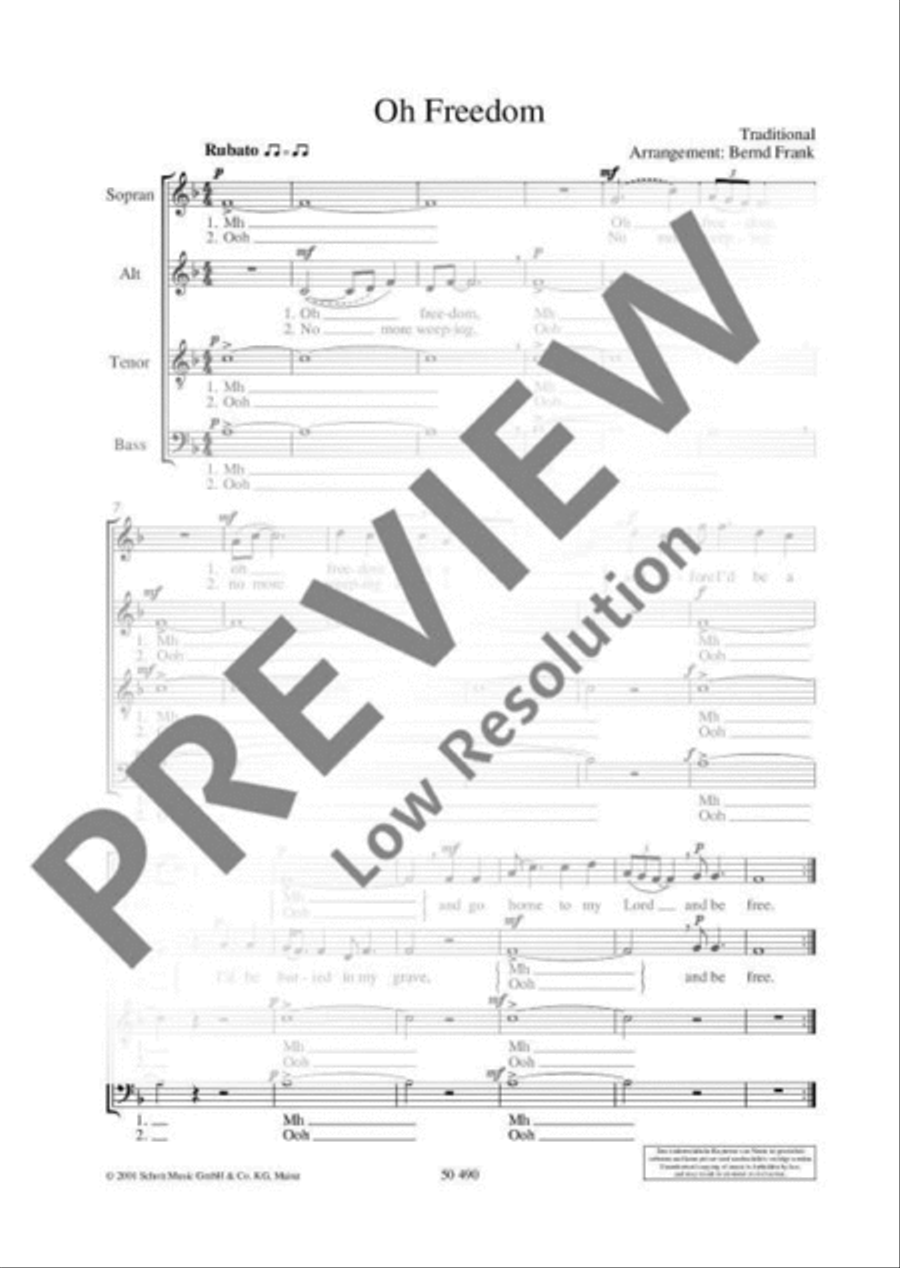 Chor-Express 4-Part scores gallery preview page 5