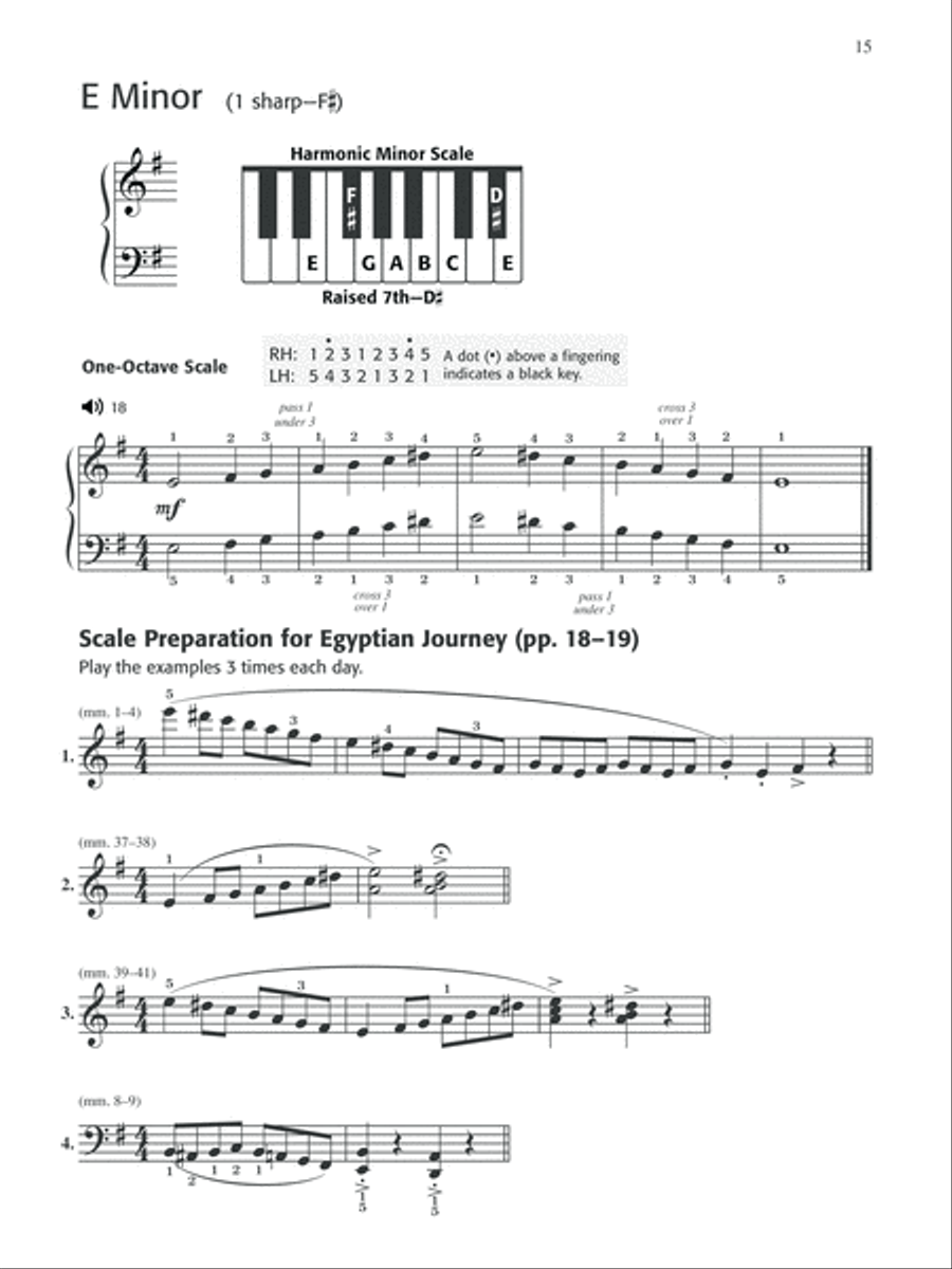 Not Just Another Scale Book, Book 1 Piano Method scores gallery preview page 4