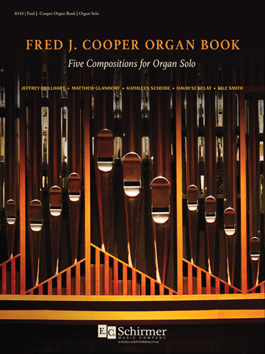 Fred J. Cooper Organ Book: Five Compositions for Organ Solo Organ Solo scores gallery preview page 1