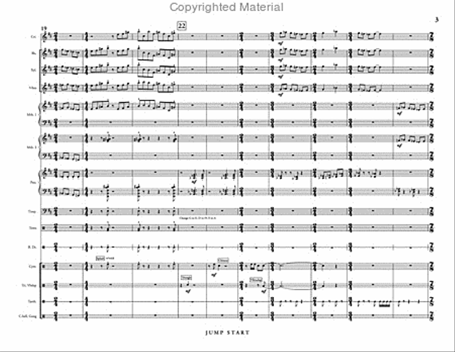 Jump Start Percussion Ensemble scores gallery preview page 4