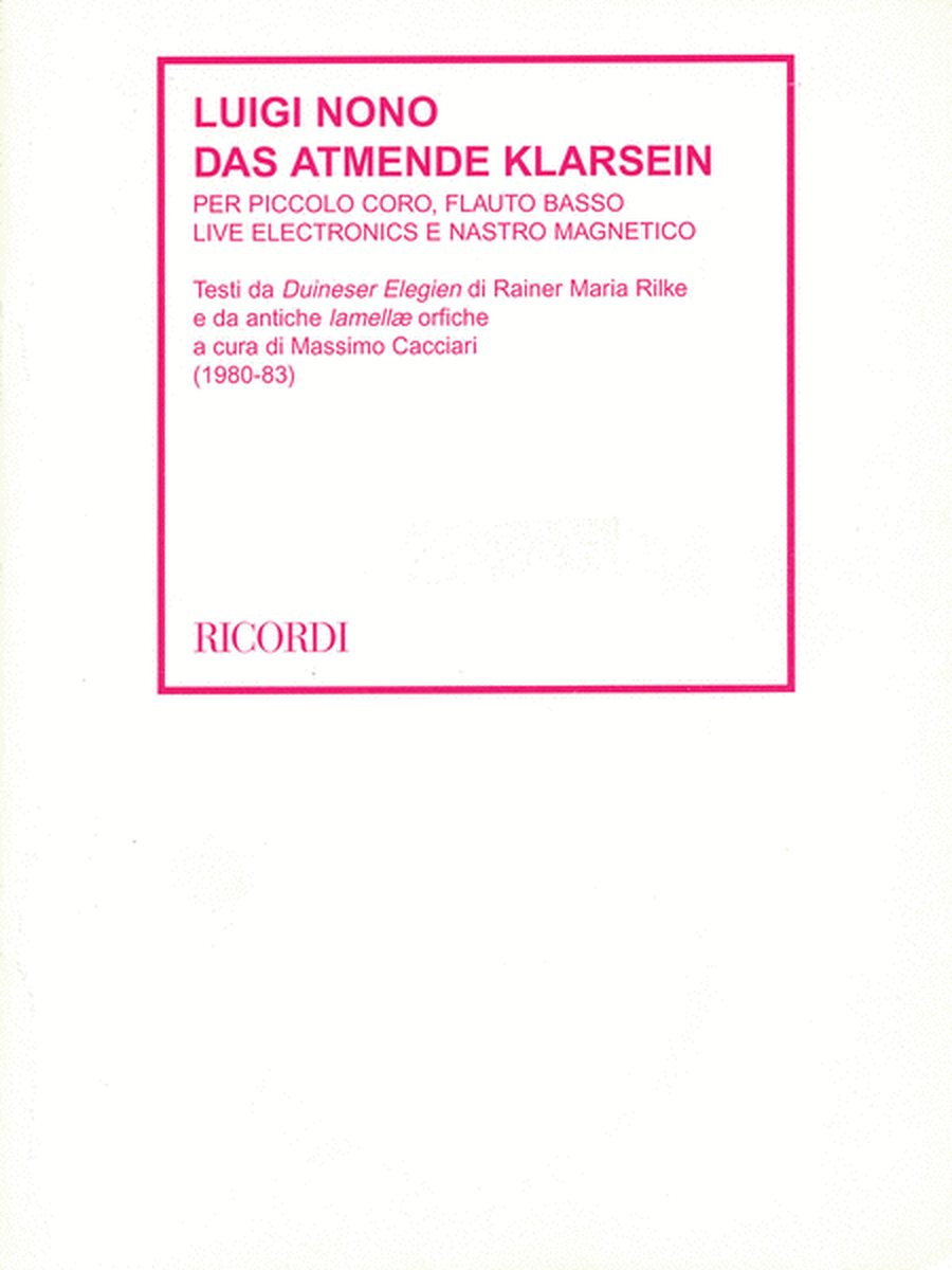 Das Atmende Klarsein (1980-83)