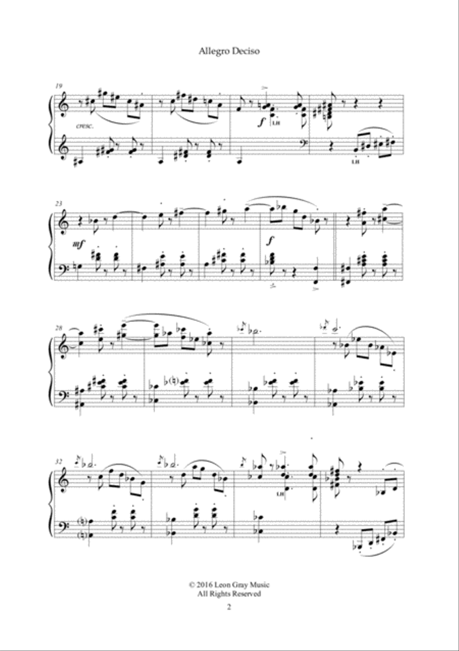 Allegro Deciso, Tombola and Dice (No. 4), Leon Gray image number null