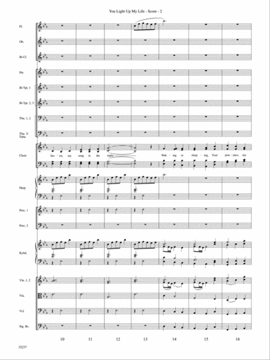 You Light Up My Life You Light Up My Life Choir scores gallery preview page 3