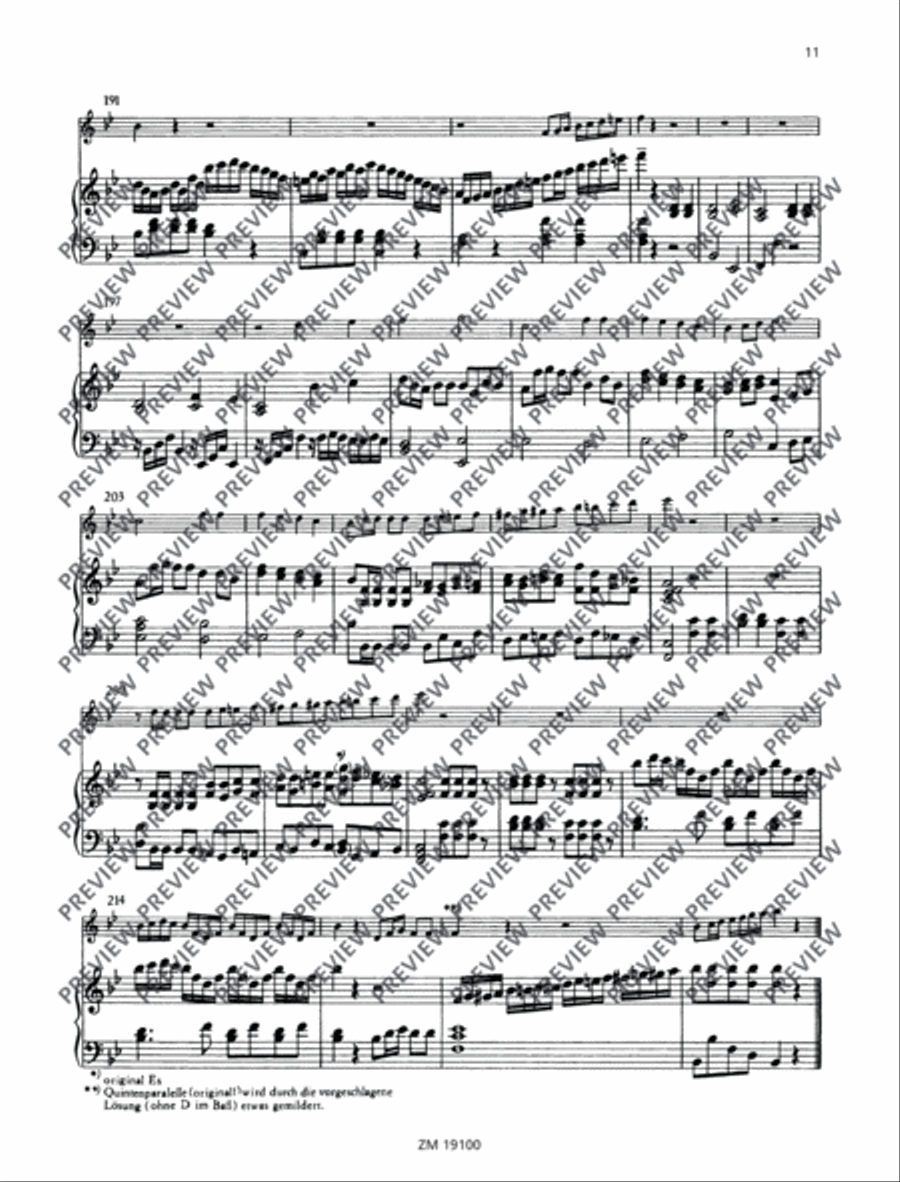 Sonata Sonata Flute Solo scores gallery preview page 12
