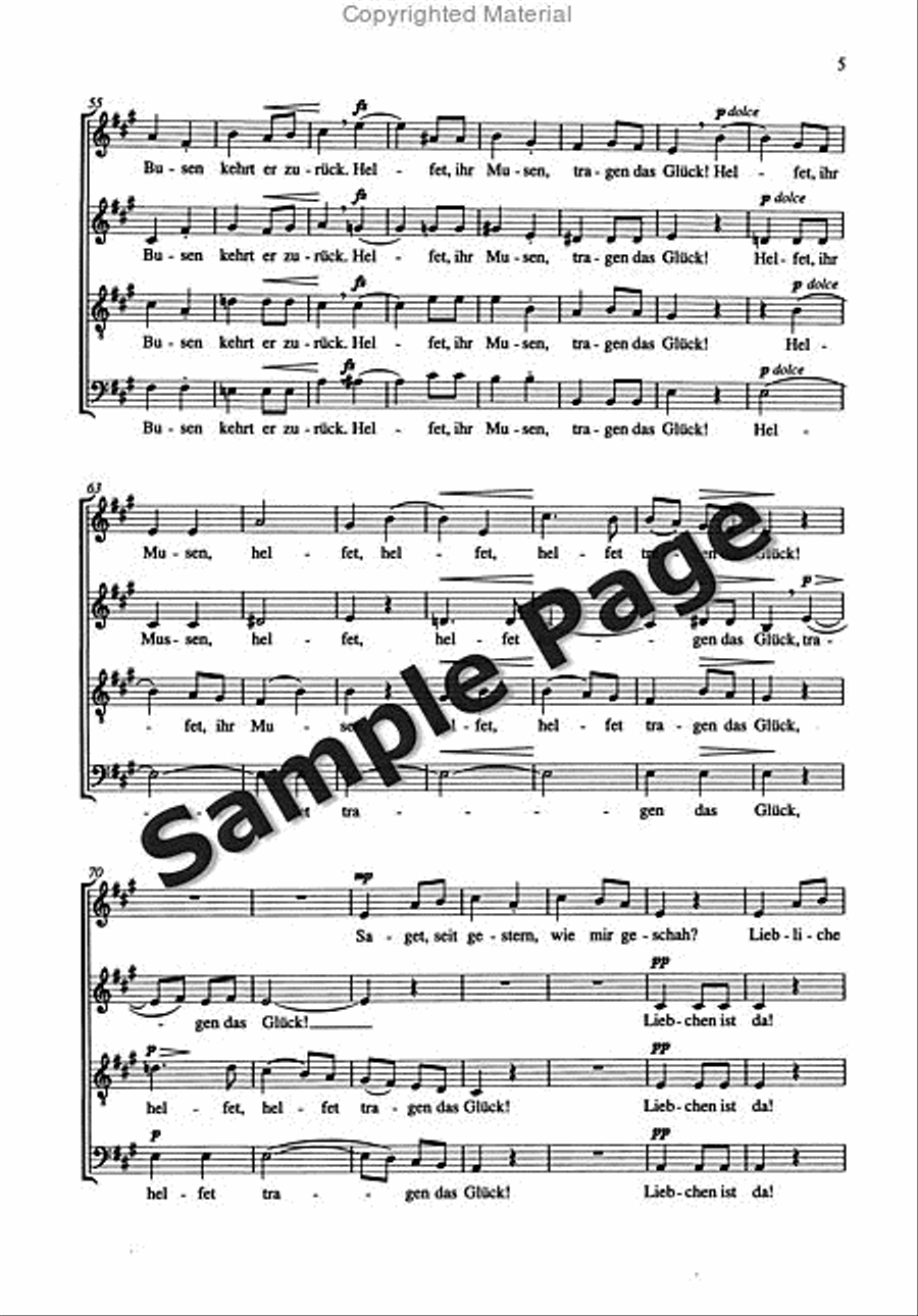 Freuhzeitiger Fruehling Freuhzeitiger Fruehling 4-Part scores gallery preview page 6