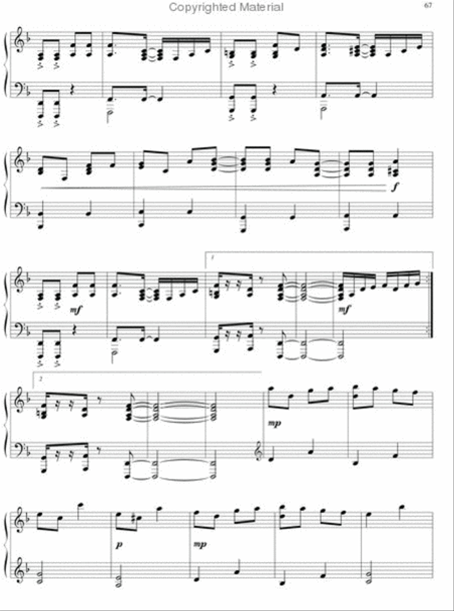 Piano Sunday Morning Piano Sunday Morning Piano Solo scores gallery preview page 5