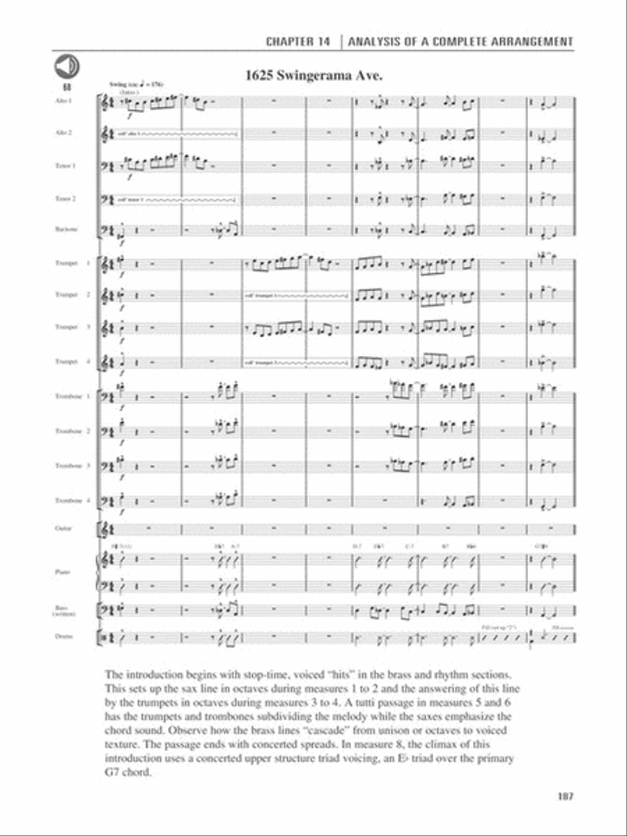 Arranging for Large Jazz Ensemble Jazz Ensemble scores gallery preview page 14