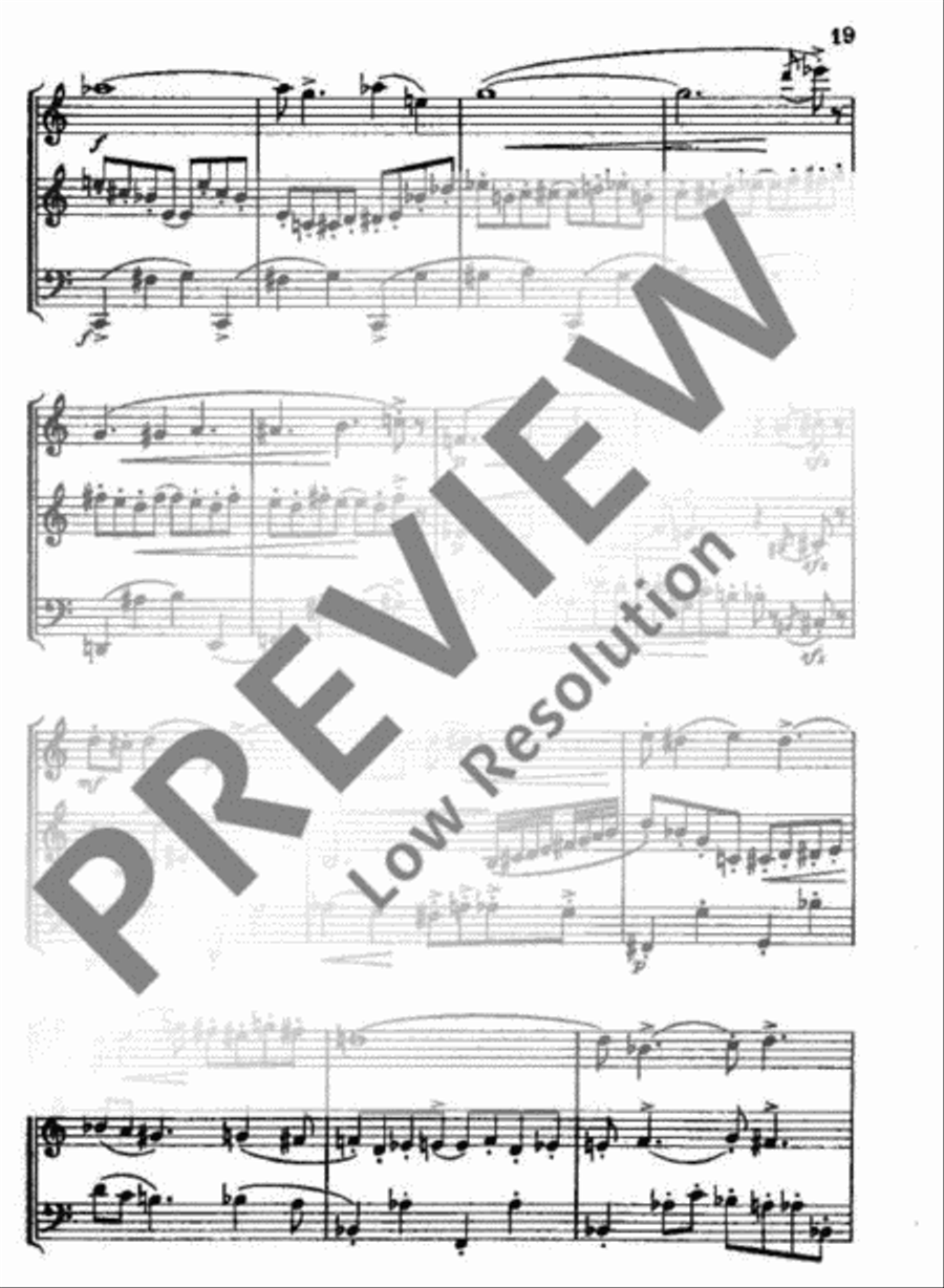 Divertissement Bassoon scores gallery preview page 20