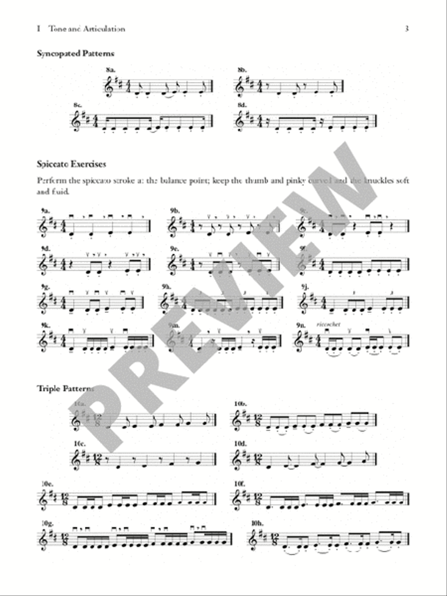 Habits of a Successful String Musician - Violin Violin scores gallery preview page 6