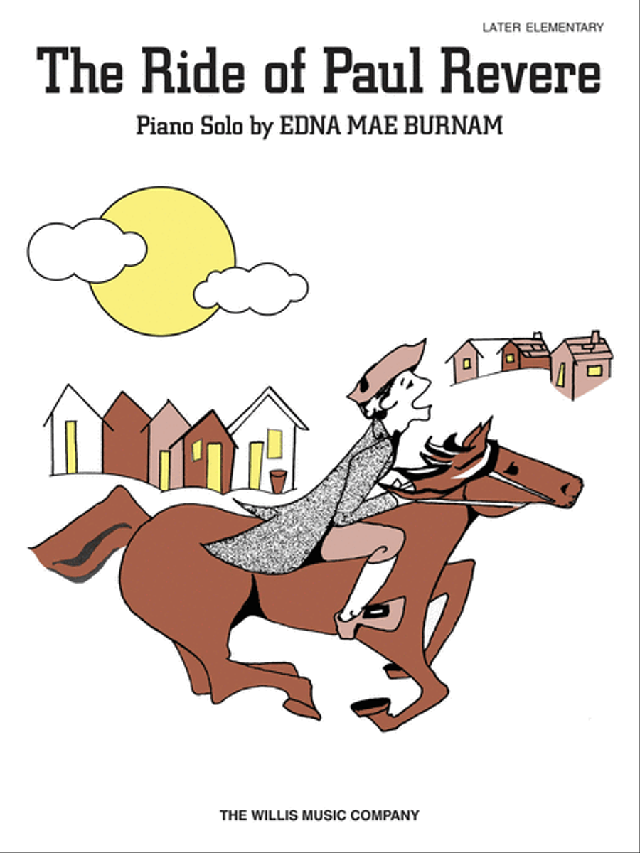 Ride of Paul Revere Easy Piano scores gallery preview page 1