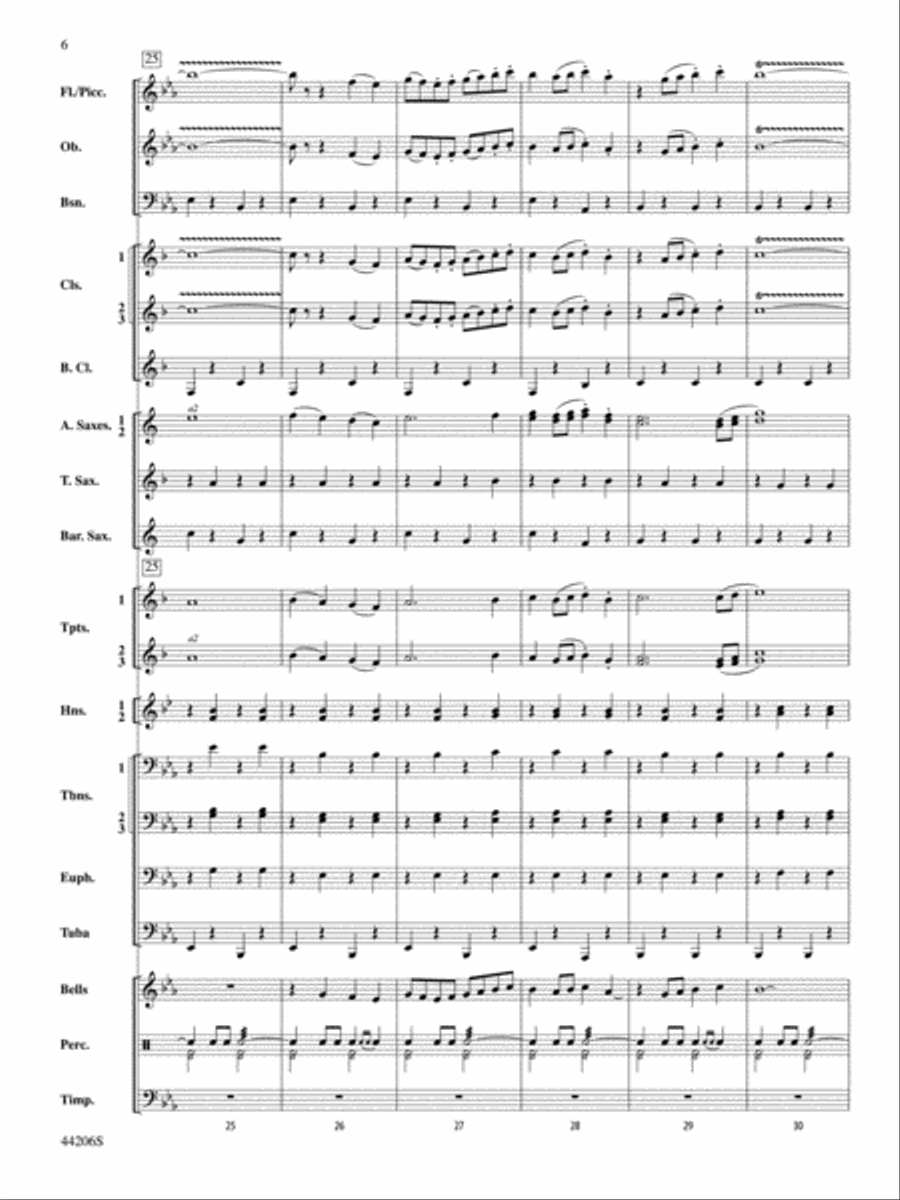 March America: Score March America: Score Concert Band scores gallery preview page 6