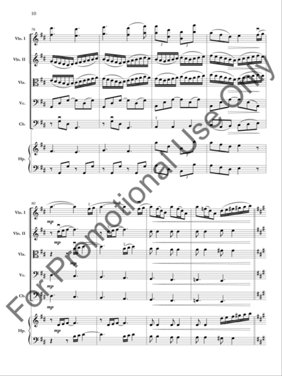 Petite Allegro Orchestra scores gallery preview page 11