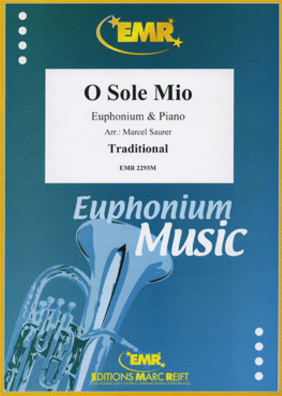 O Sole Mio O Sole Mio Euphonium scores gallery preview page 1