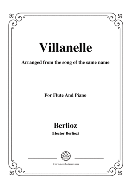 Berlioz-Villanelle,for Flute and Piano image number null
