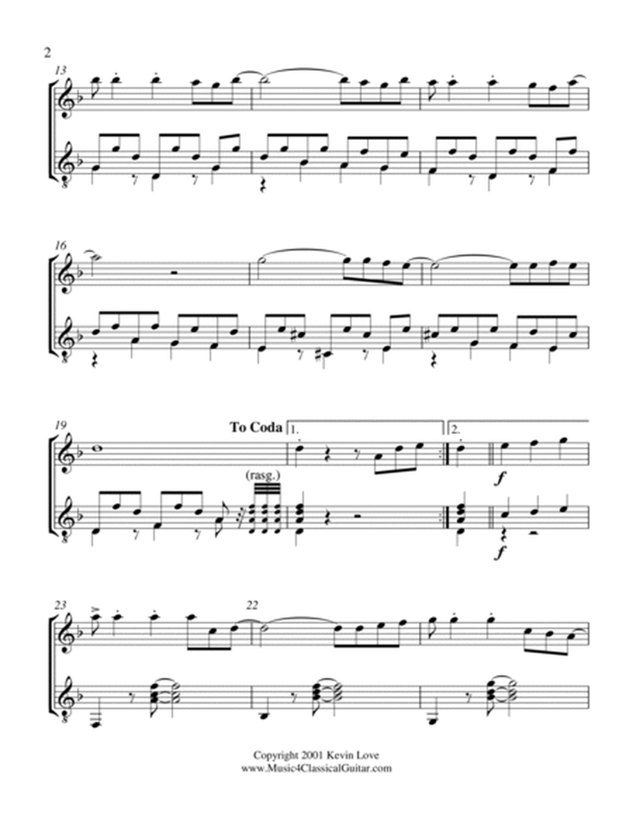 Chocolate (Violin and Guitar) - Score and Parts image number null