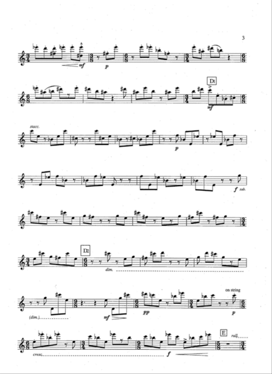 Moving Between String Quartet scores gallery preview page 2