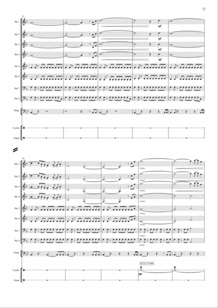 Main Title-prince Of Thieves Chamber Orchestra scores gallery preview page 3