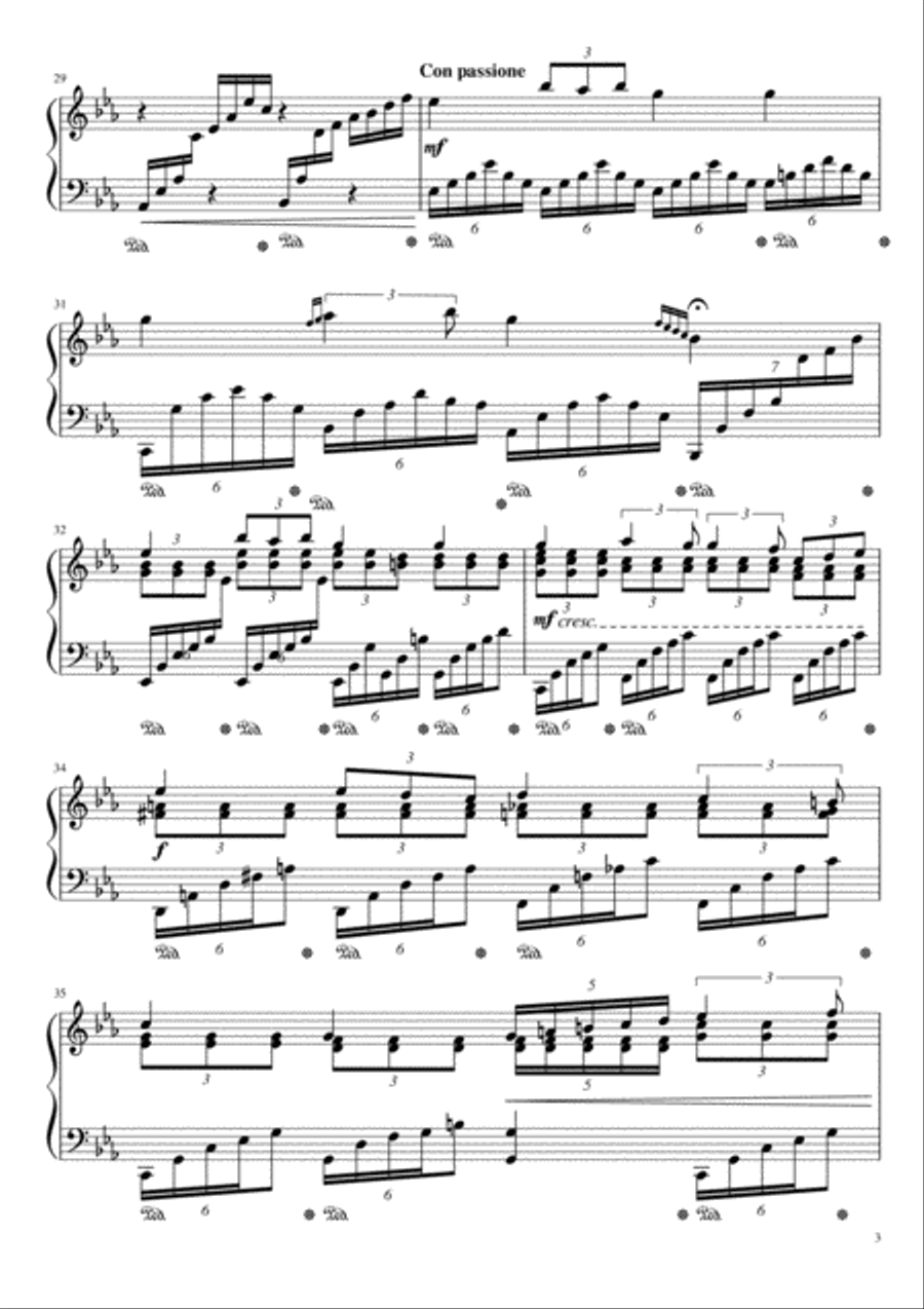 Nocturne Op.68 No.2 Nocturne Op.68 No.2 Small Ensemble scores gallery preview page 3