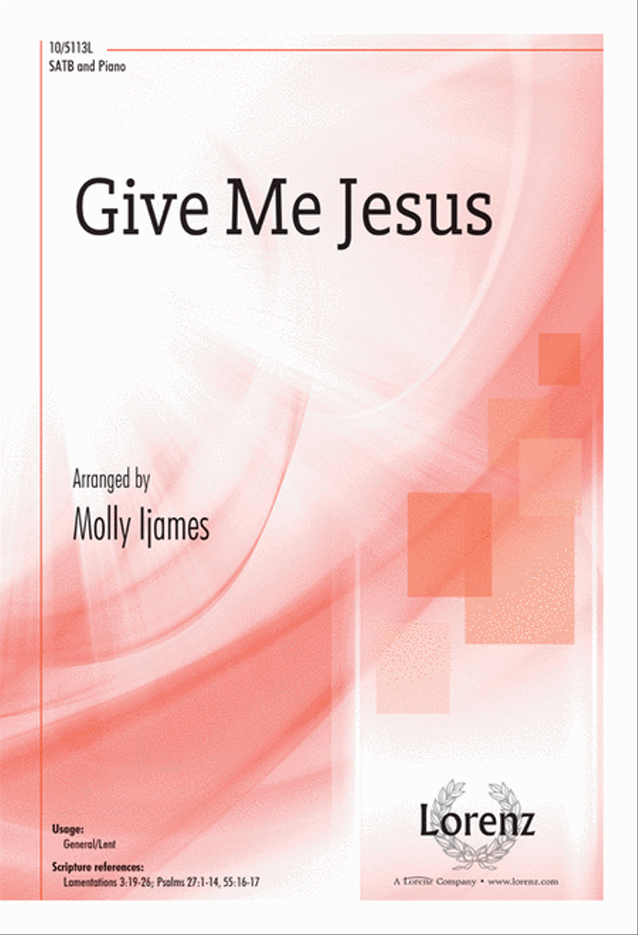Give Me Jesus Give Me Jesus 4-Part scores gallery preview page 1