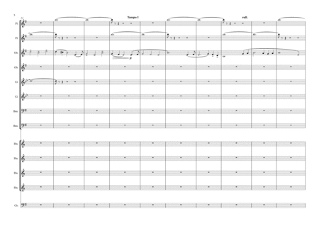 A Somerset Rhapsody Op. 21 arranged for Wind Ensemble & Bass image number null