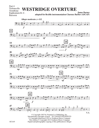Westridge Overture - Tromb-Euph-Bassoon-Cello 4