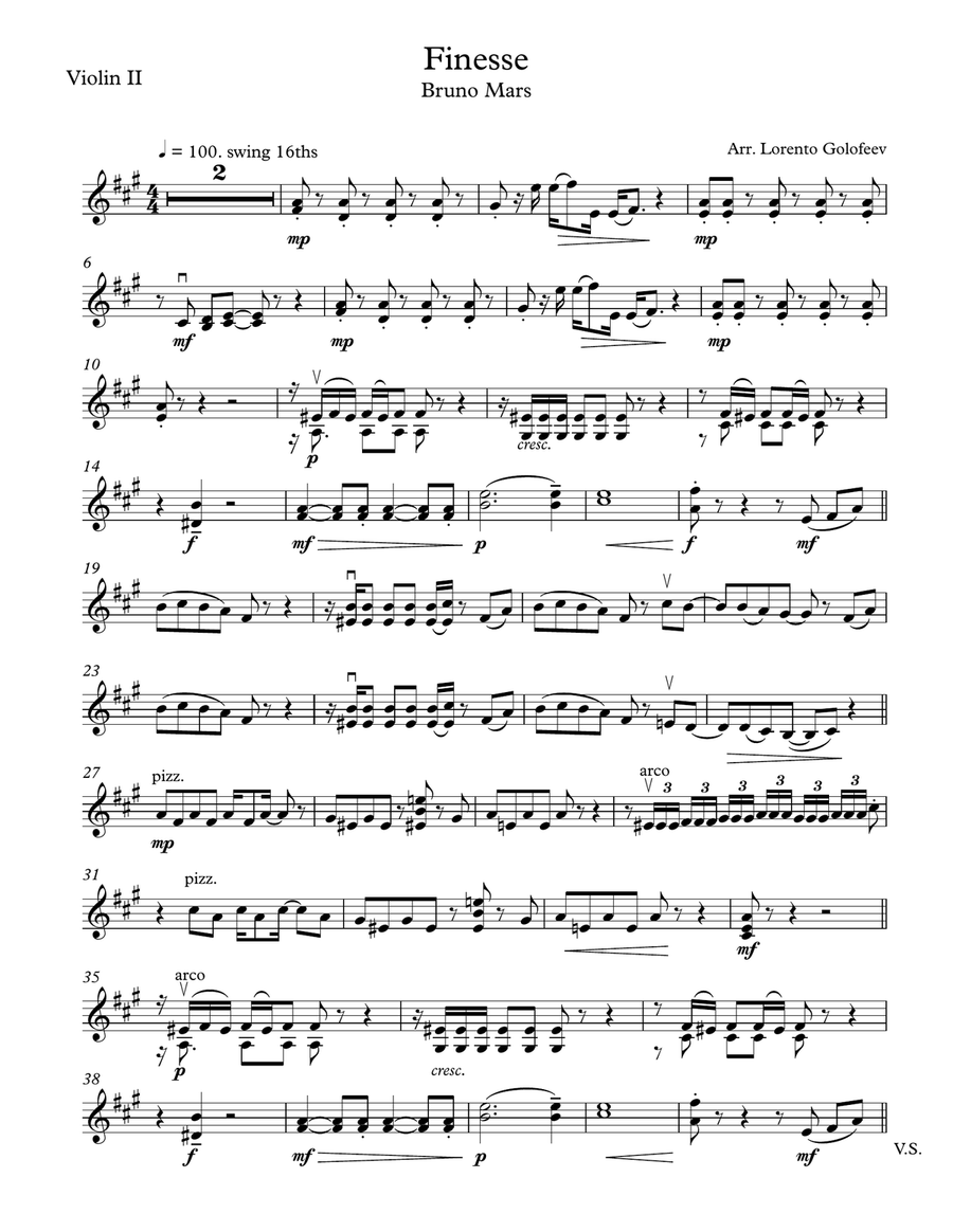 Finesse String Quartet scores gallery preview page 4