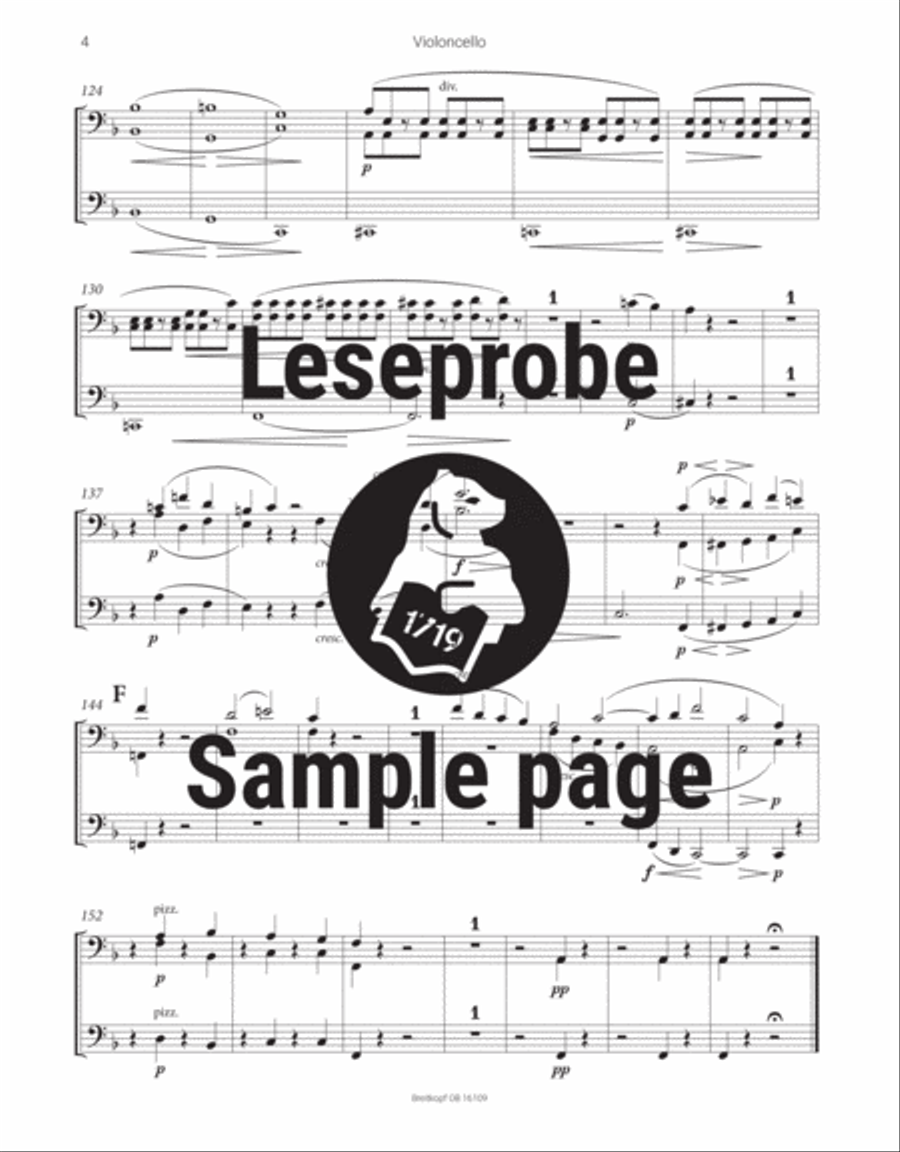 A German Requiem Op. 45 4-Part scores gallery preview page 5