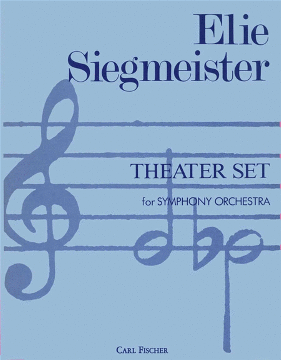 Theater Set Theater Set Orchestra scores gallery preview page 1