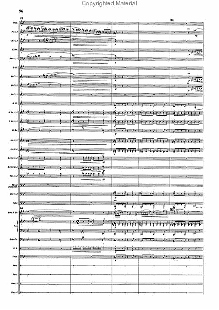 Concertango Concert Band scores gallery preview page 97