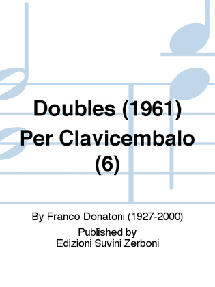 Doubles (1961) Per Clavicembalo (6)