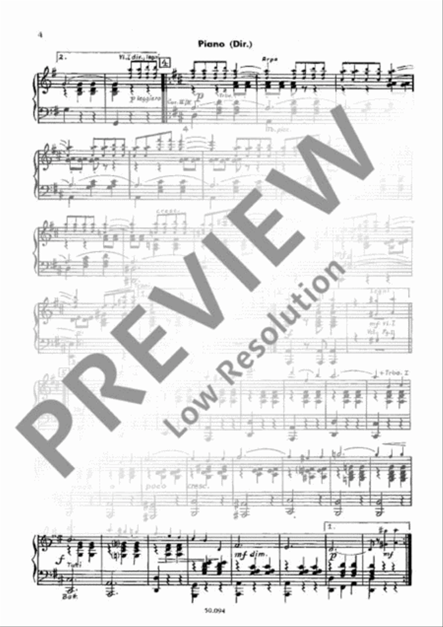 Stars of Heaven Orchestra scores gallery preview page 5