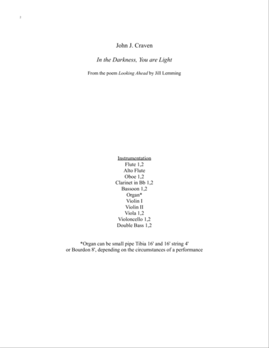 In the Darkness, You are Light Vocal Duet scores gallery preview page 2