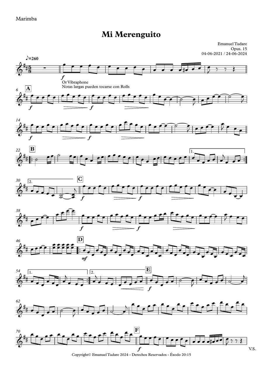 Mi Merenguito Jazz Ensemble scores gallery preview page 3