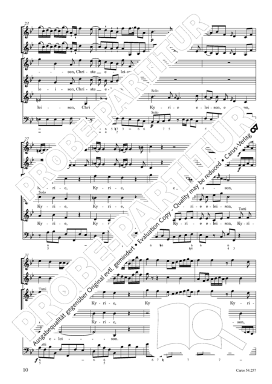 Missa Sancti Aloysii SSA scores gallery preview page 11