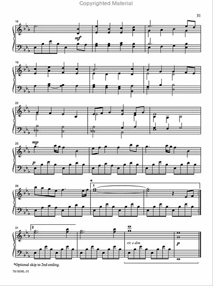 The Church Pianist's Library, Vol. 13 Piano Solo scores gallery preview page 7