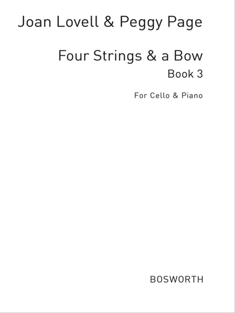 Four Strings & A Bow 3 Piano Accompaniment scores gallery preview page 1
