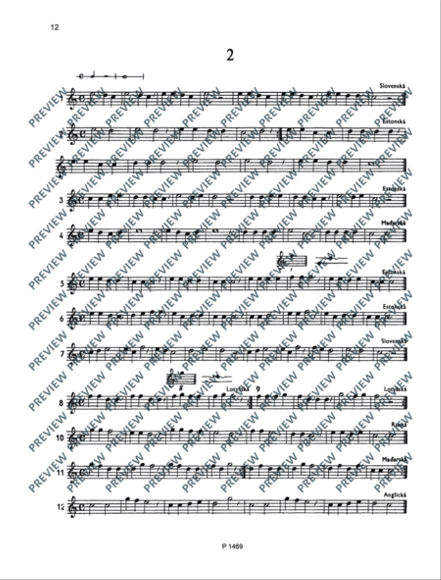 School for Treble Recorder Alto Recorder scores gallery preview page 13
