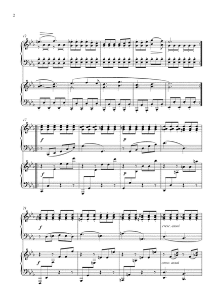 23. Le Retour (The Return) 25 Progressive Studies Opus 100 for 2 pianos Friedrich Burgmüller