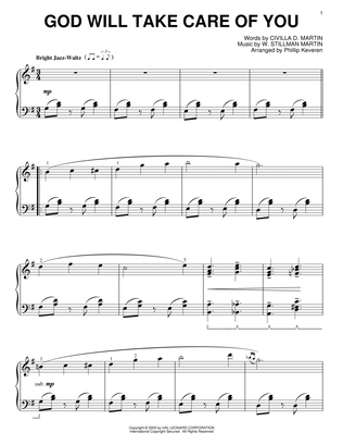 Book cover for God Will Take Care Of You [Jazz version] (arr. Phillip Keveren)