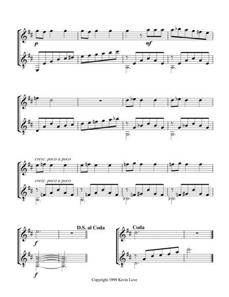 Three Entertainments for Violin and Guitar - Score and Parts image number null