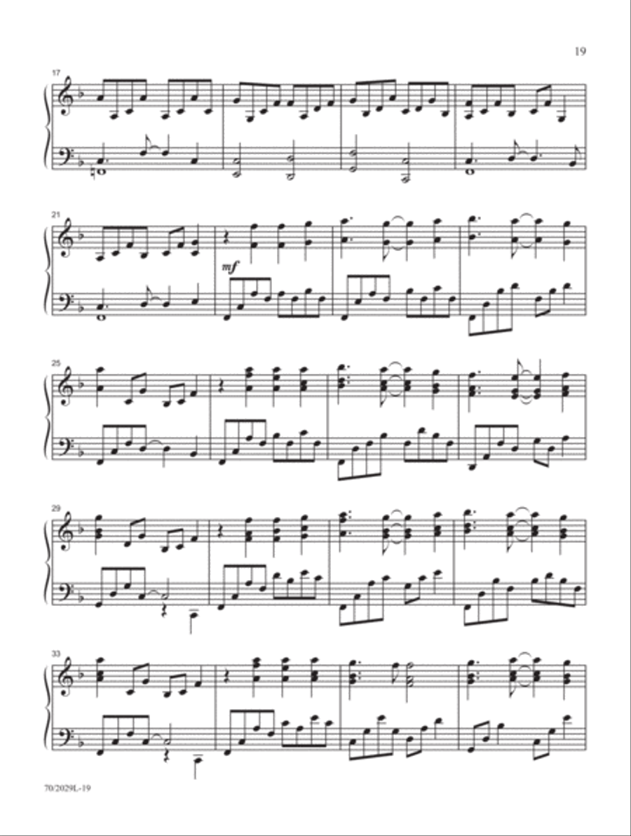 Wounded for Me Piano Solo scores gallery preview page 10