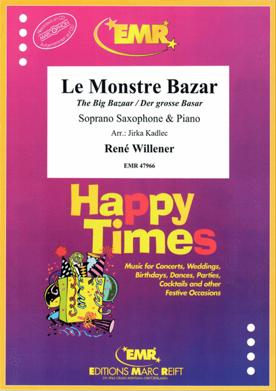 Le Monstre Bazar Le Monstre Bazar Soprano Saxophone scores gallery preview page 1