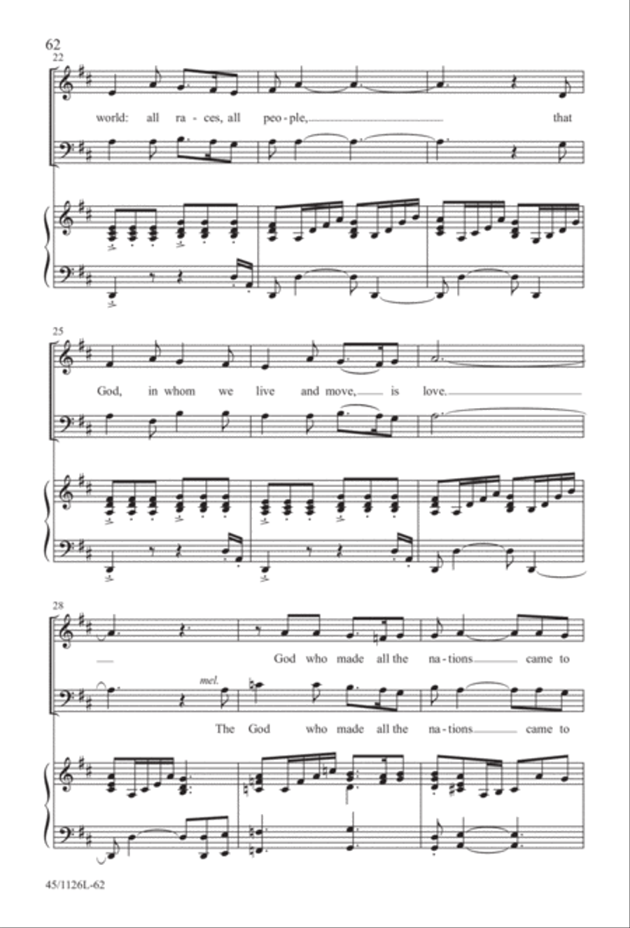 Prayers for the Nations 4-Part scores gallery preview page 63