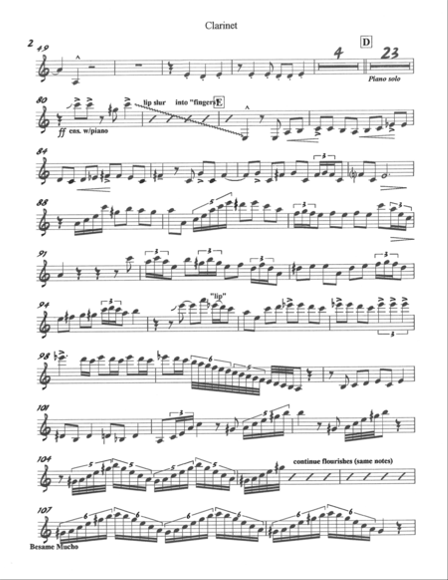 Bésame Mucho Bésame Mucho Jazz Ensemble scores gallery preview page 2