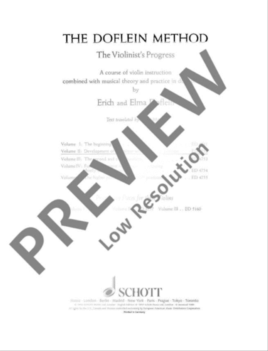 The Doflein Method The Doflein Method Violin scores gallery preview page 2