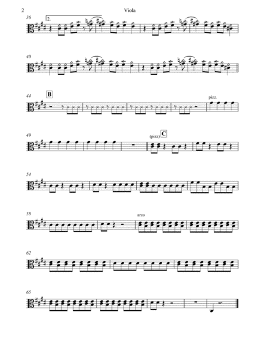 Sucker Sucker String Quartet scores gallery preview page 6