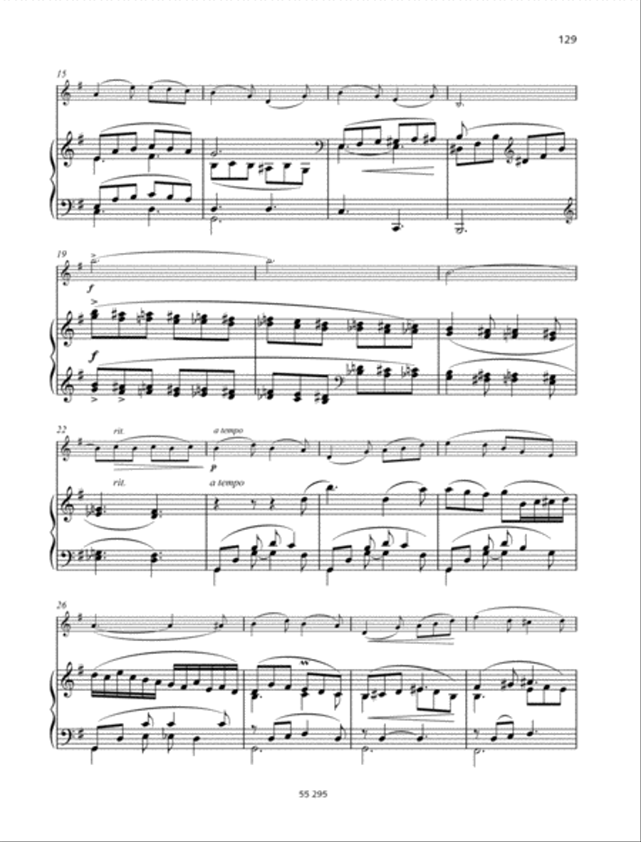 3 Bagatelles, Op. 19 3 Bagatelles, Op. 19 Violin Solo scores gallery preview page 4
