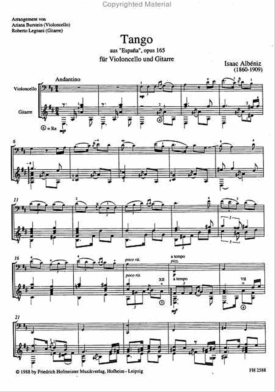 Tango Cello scores gallery preview page 2