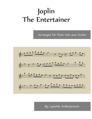 The Entertainer - Flute Solo with Guitar Chords